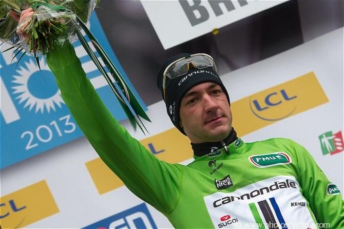 While Elia Viviani (Cannondale) wasn't able to remain in the yellow jersey, he still leads the points classification at Paris-Nice.