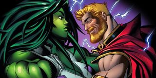 She-Hulk and Thor