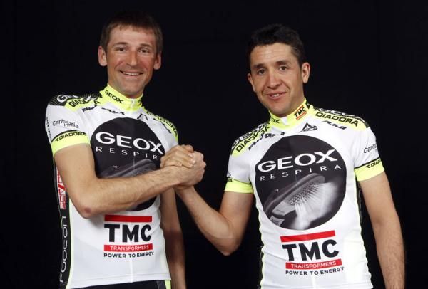 Formerly of Rabobank and Cervelo, Menchov and Sastre
