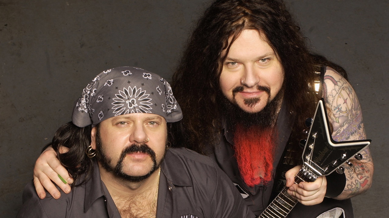 Vinnie Paul and Dimebag Darrell Abbott