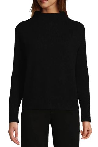 Cashmere Funnel Neck Sweater