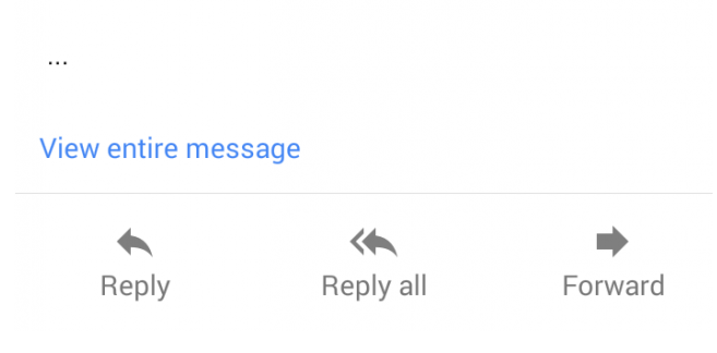 Gmail clips larger emails