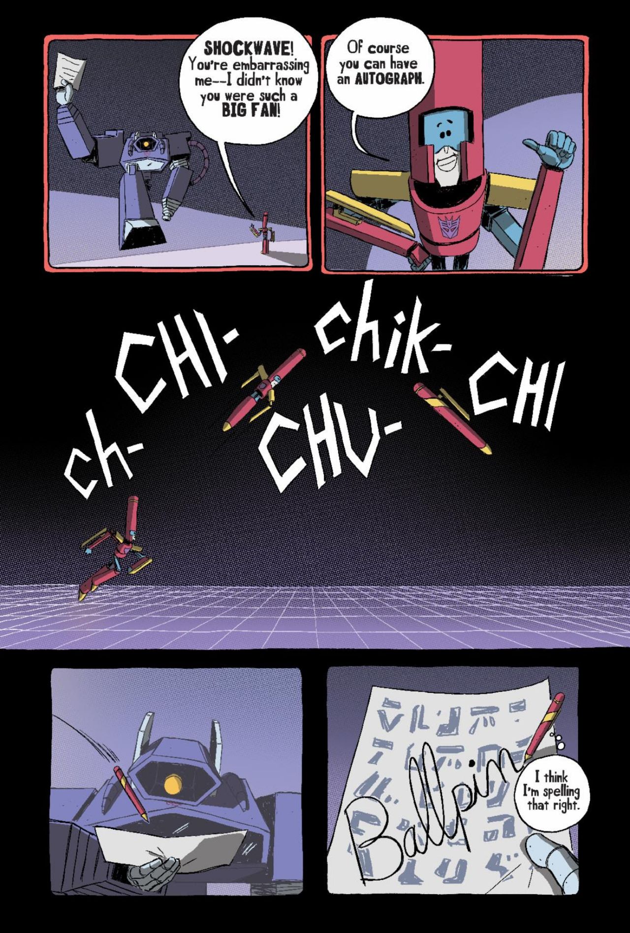 Transformers: Worst Bot Ever: Meet Ballpoint