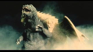 An all-out attack in Godzilla, Mothra and King Ghidorah