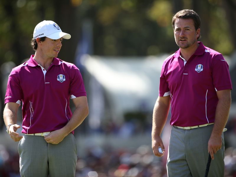 Rory McIlroy and Graeme McDowell