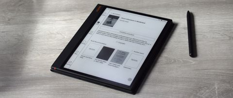 Onyx Boox Note Air 3 photo, showing Note Air 3 tablet and Stylus