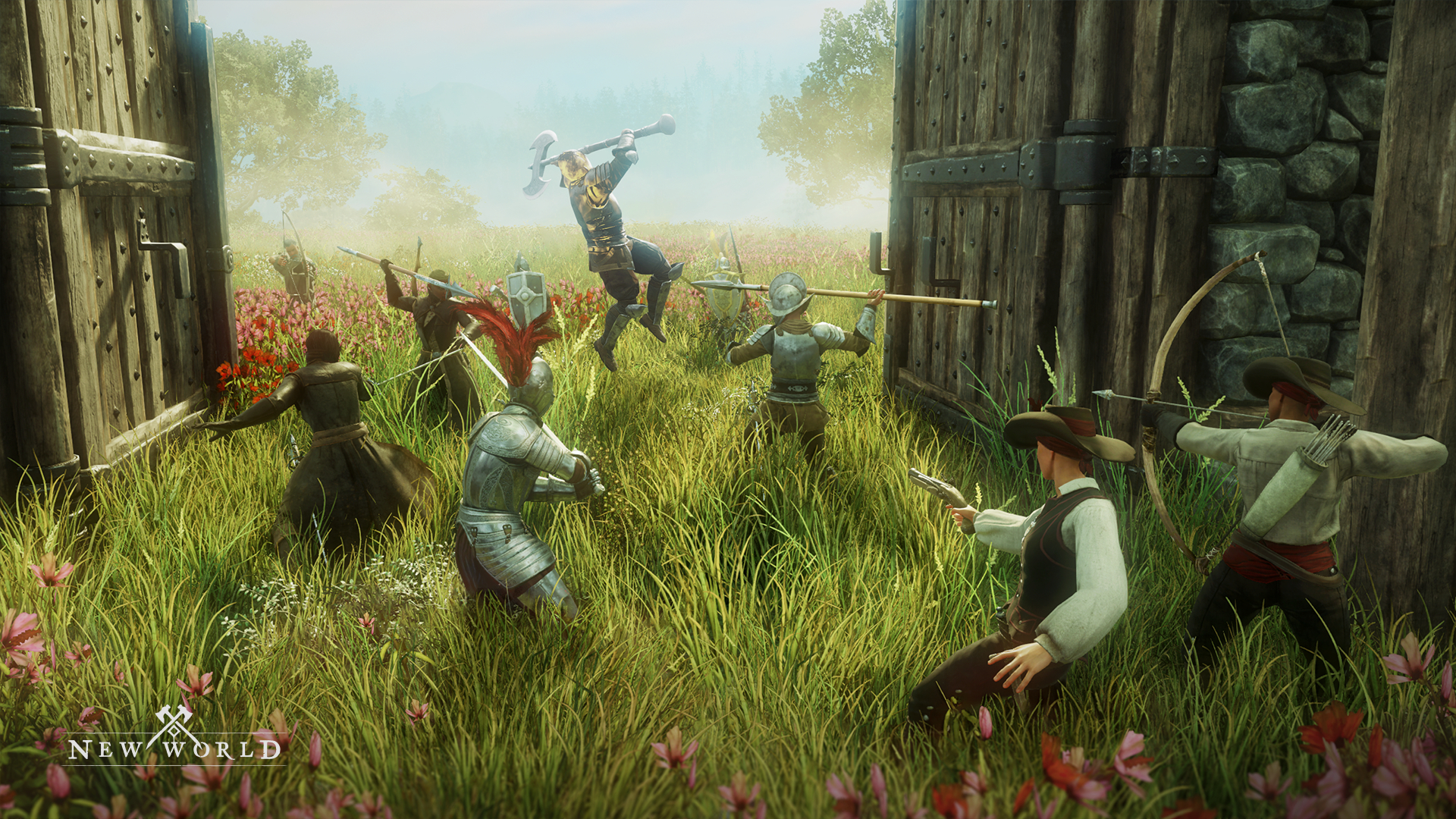 Amazon S Old Timey Mmorpg New World Is Coming Out May Techradar