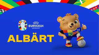 Albart the teddy bear is the official mascot for Euro 2024