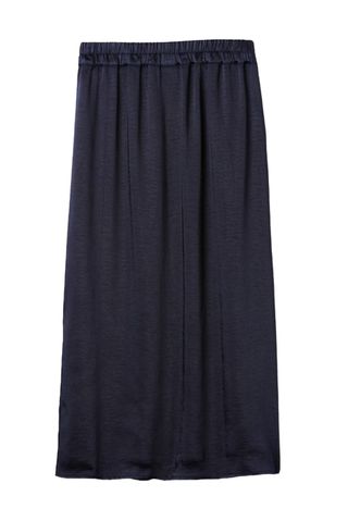 Satin Midi Skirt