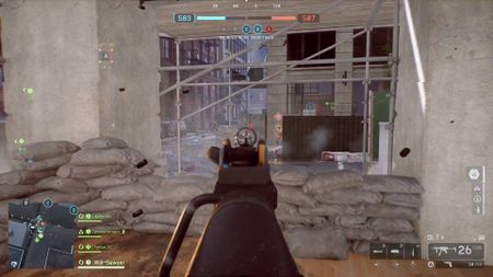 Battlefield 6 shooting at spotted enemies