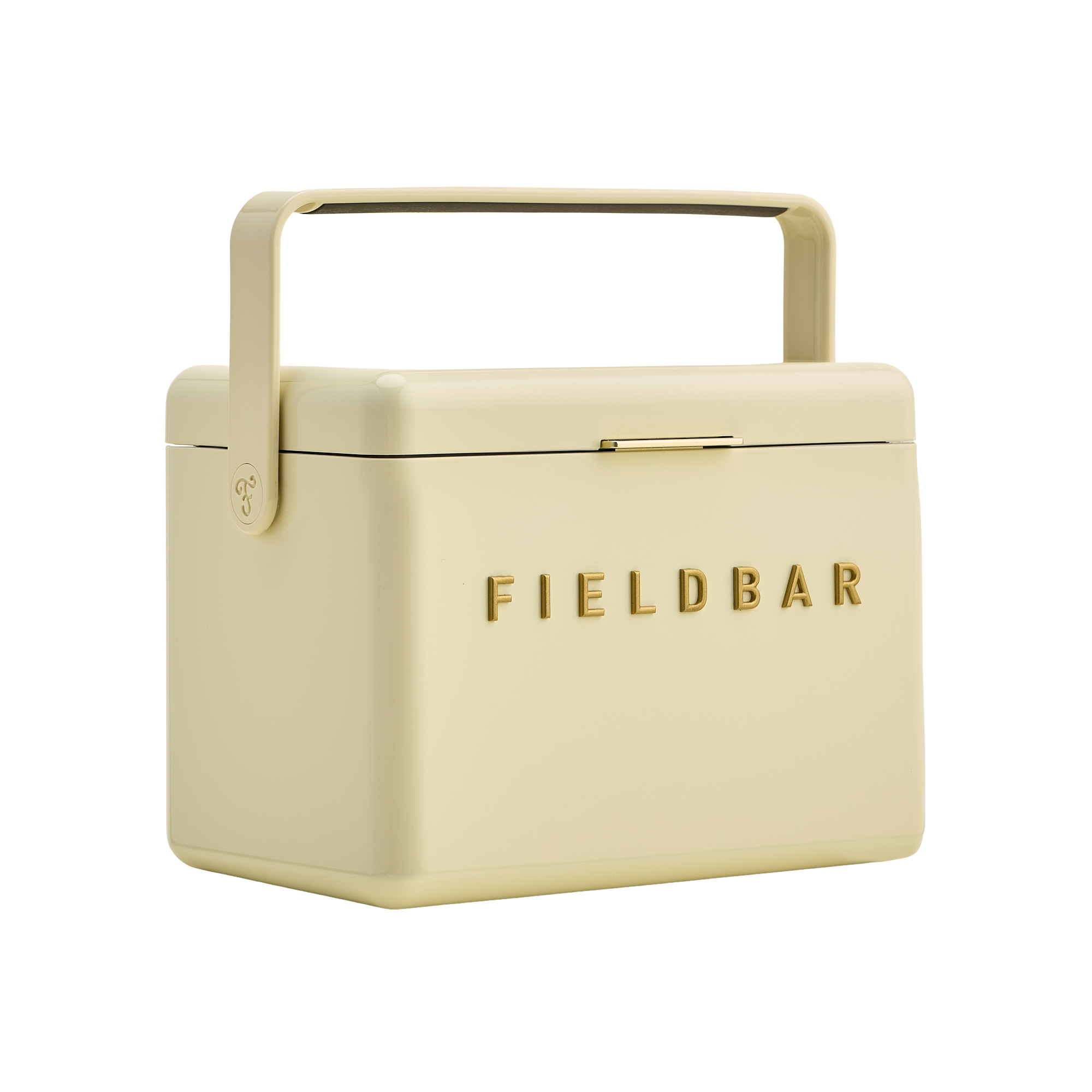 Fieldbar cream small cool box on a white background