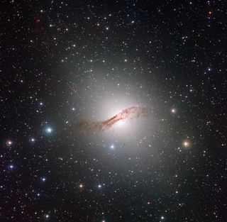 Photo of the Centaurus A galaxy.
