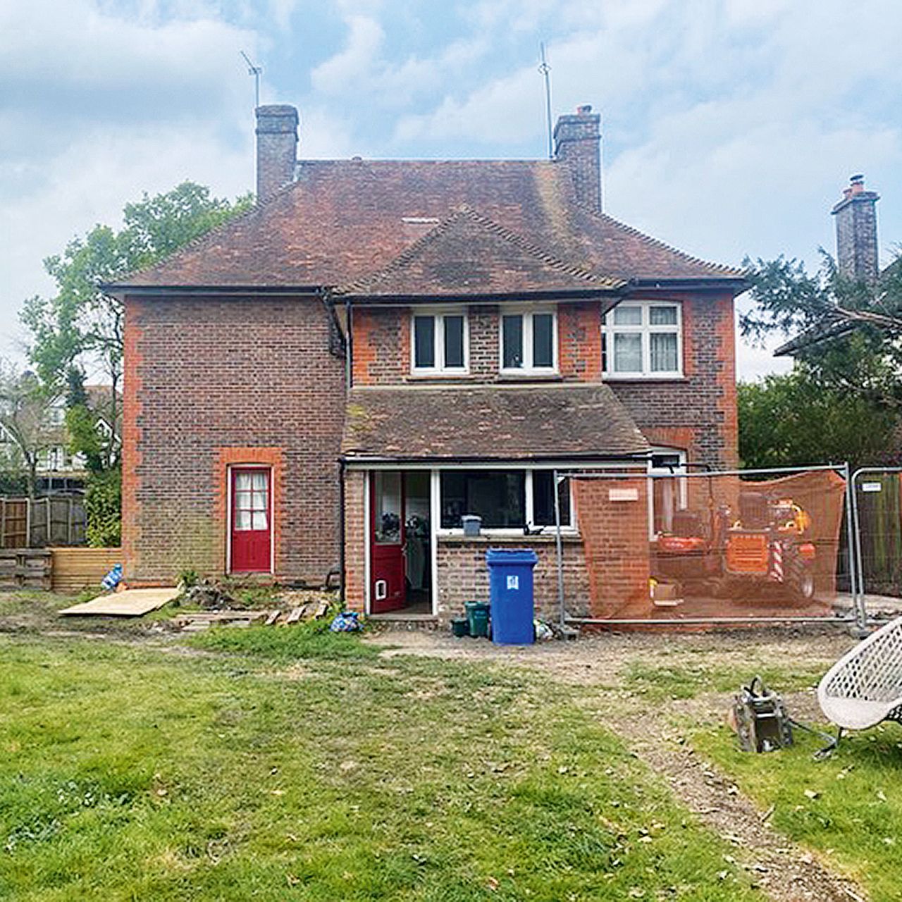 exterior of a tired property before a renovation