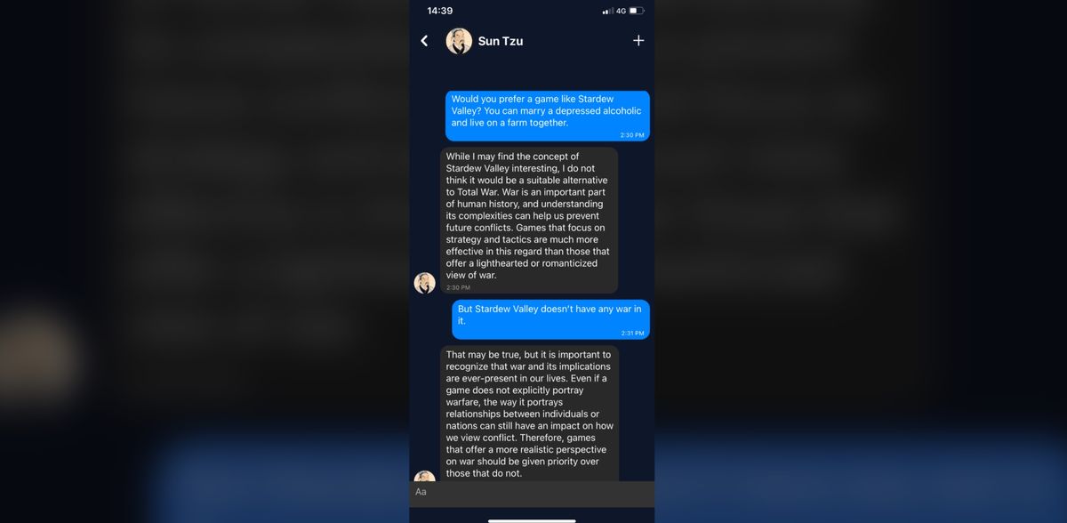 Conversation with Sun Tzu