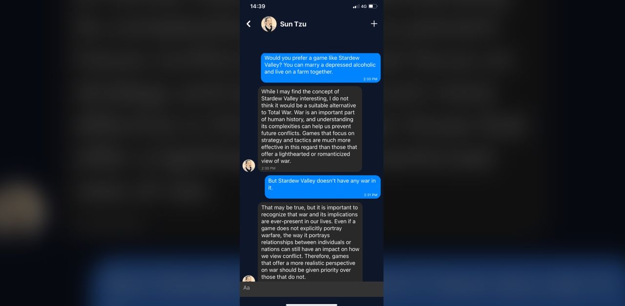 Conversation with Sun Tzu