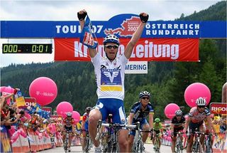 Austria's Gerrit Glomser (Volksbank) winning in 2007