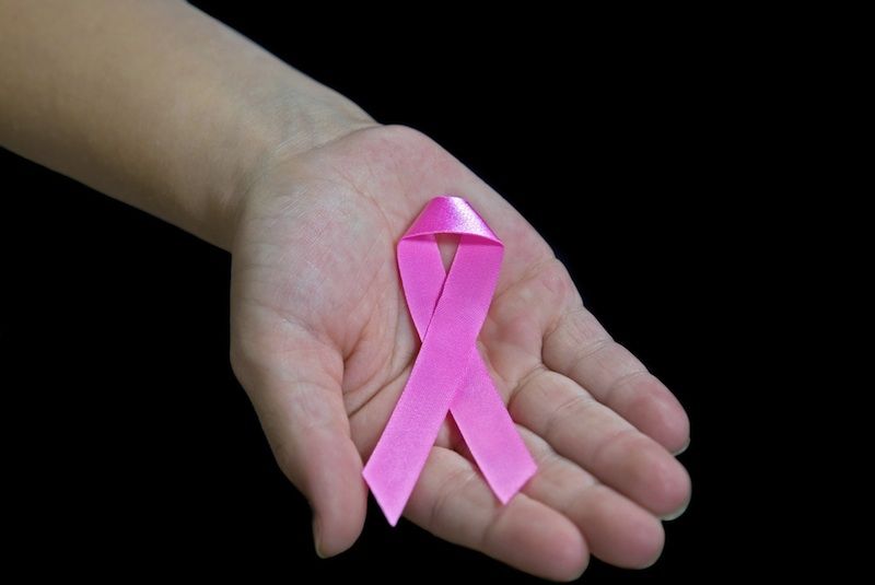 Breast cancer pink ribbon