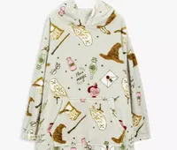 Brand Threads Kids' Hogwarts Oversized Fleece Hooded Blanket, £28 | John Lewis