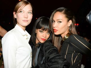 Rihanna Balmaain Party Paris Fashion Week