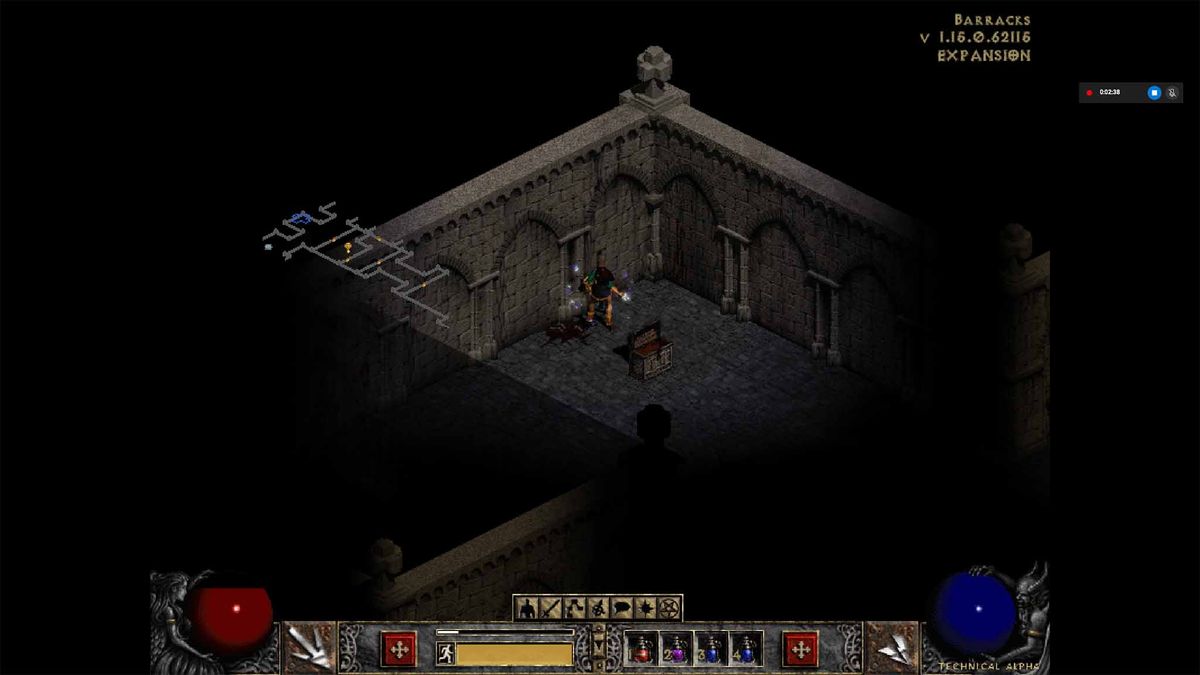 Diablo 2 Resurrected Tech Alpha Original Graphics Detail