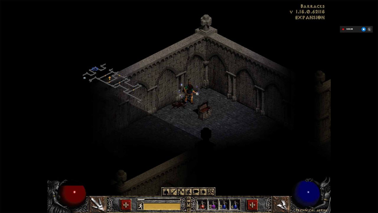 Diablo 2 Resurrected Tech Alpha Original Graphics Detail