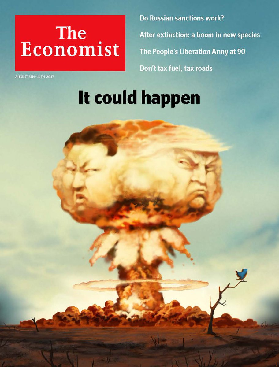 The Economist's latest cover is extremely foreboding The Week