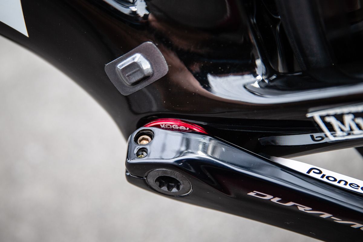 Kogel provides the Pro Continental squad with ceramic bottom bearings