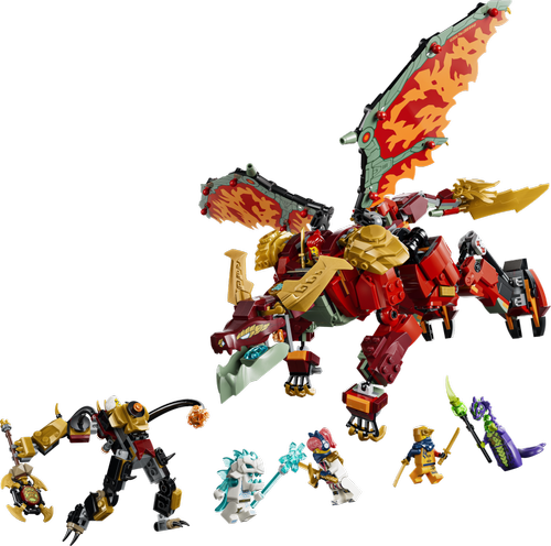 Wyldfyre's Transforming Dragon Mech 71868