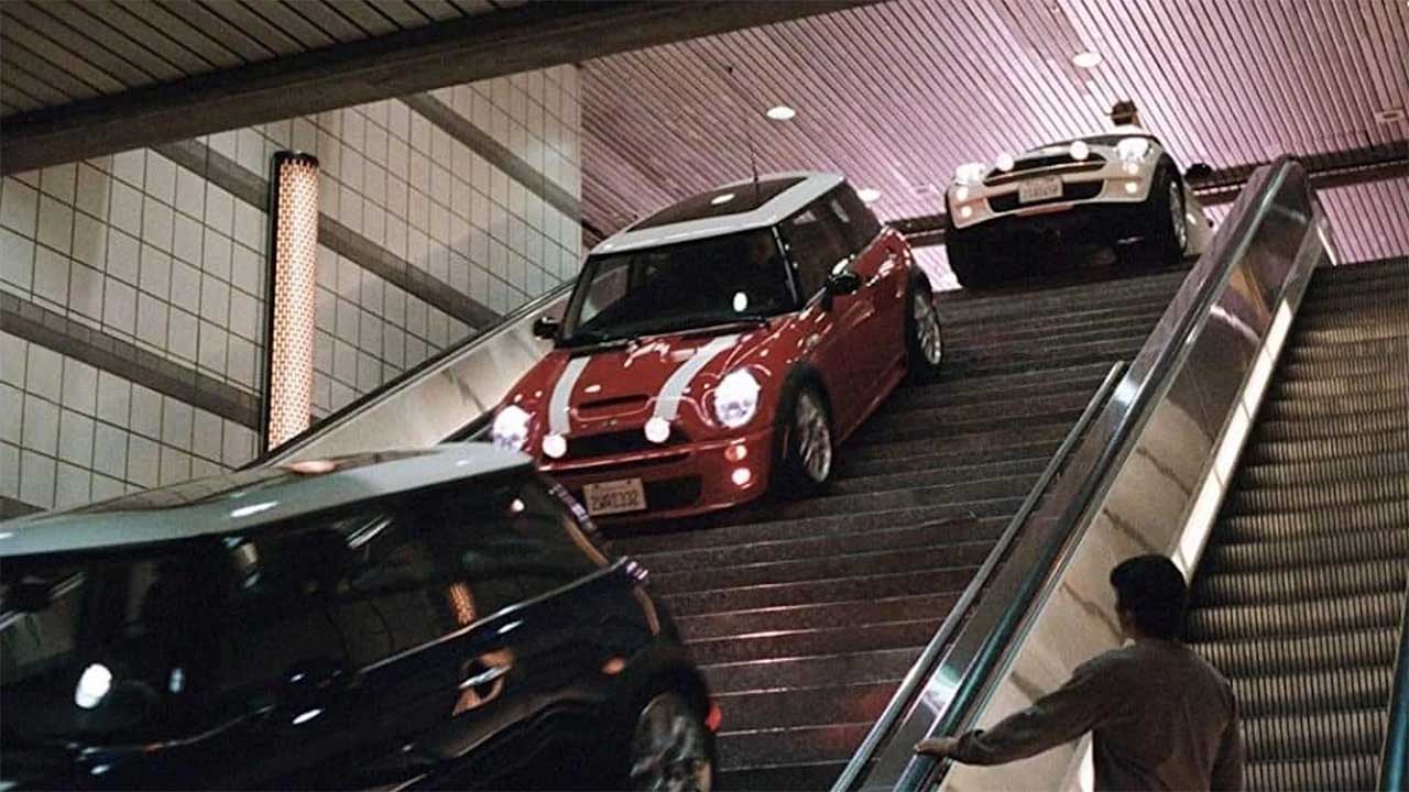 Minis in The Italian Job