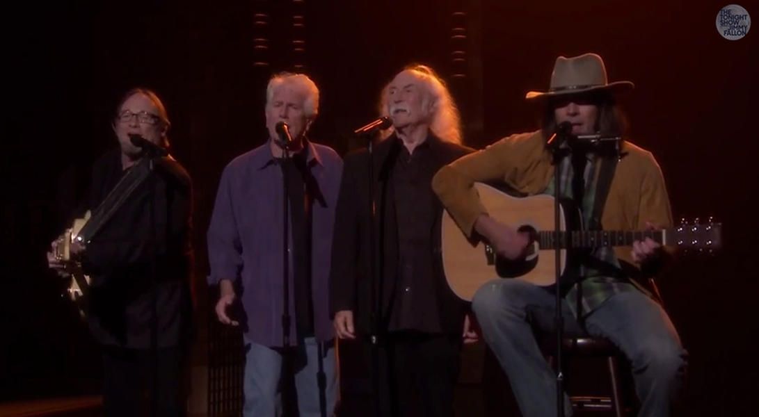 Crosby, Stills, Nash, and Jimmy Fallon&amp;#039;s &amp;#039;Young&amp;#039; cover Iggy Azalea&amp;#039;s &amp;#039;Fancy&amp;#039;