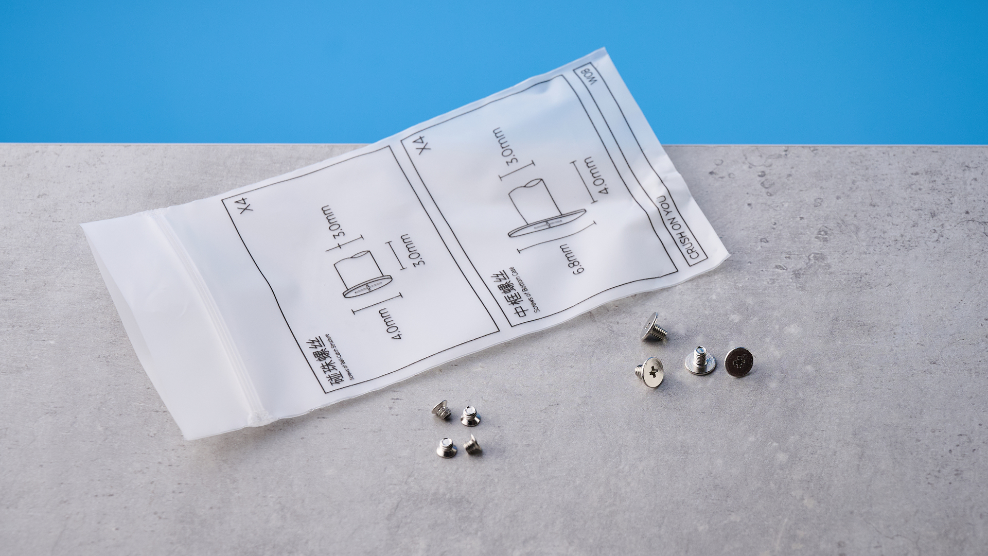 The Wobkey Crush 80 in warm silver colorway