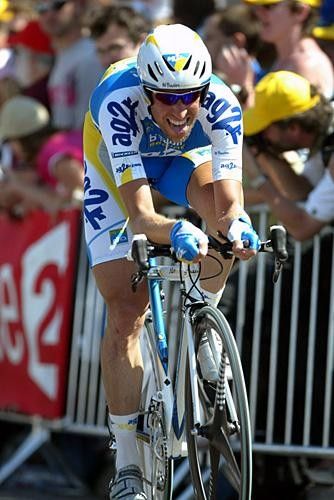 Christophe Moreau (AG2R), the French hope, had a good ride at 13 seconds back.