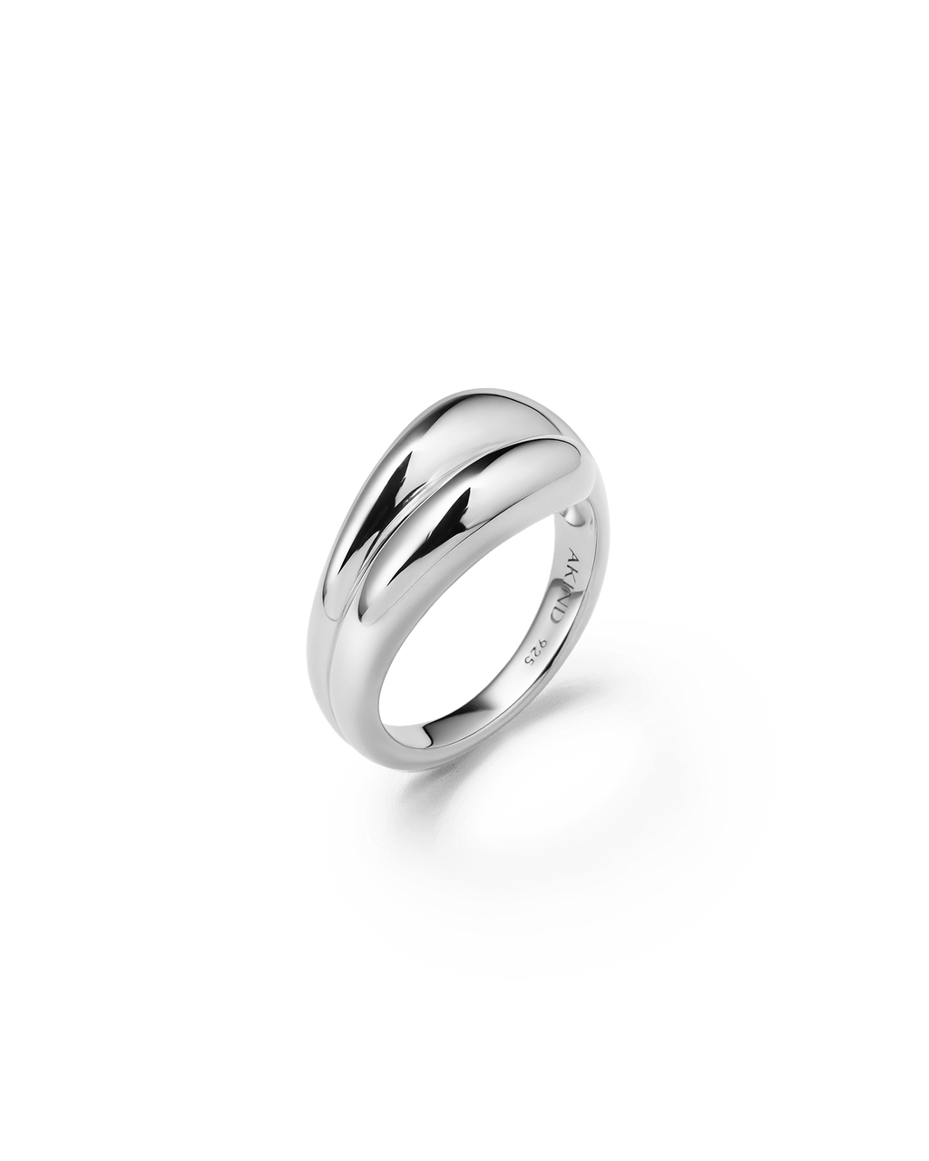 Sculptural Drop Ring