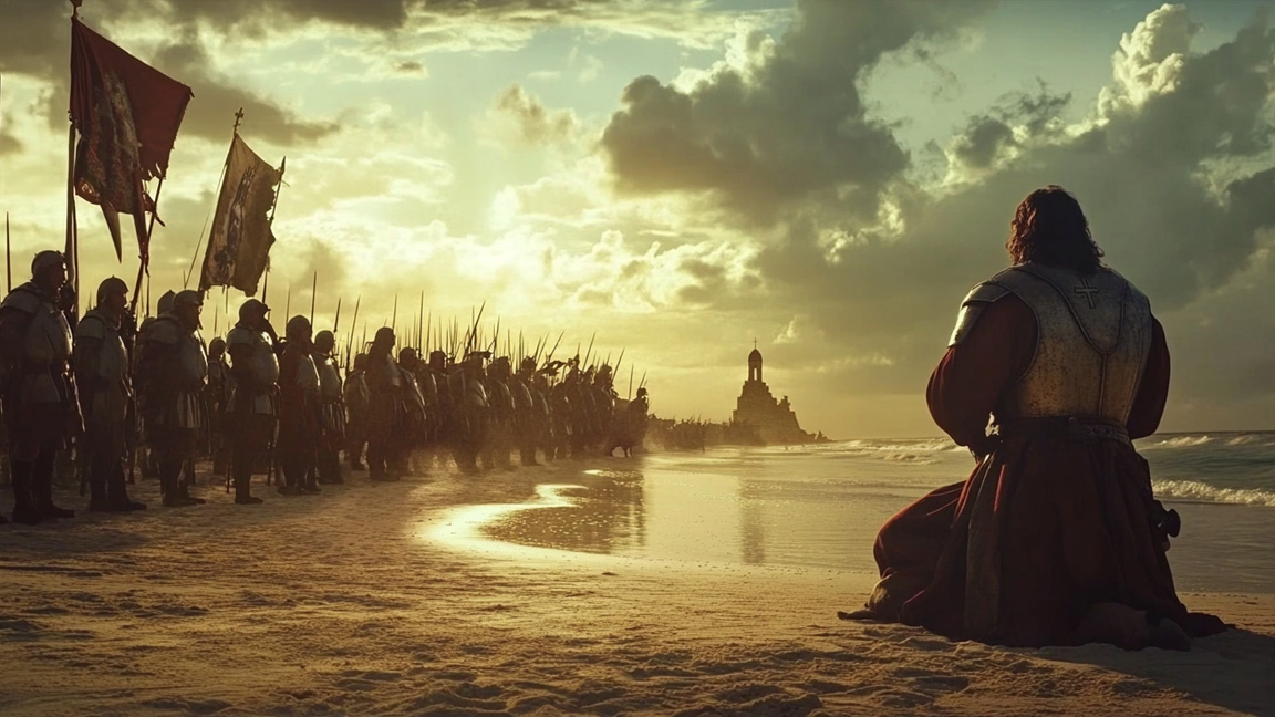 Utopia Studios is an AI film studio; scenes from space and Aztec TV series made using AI