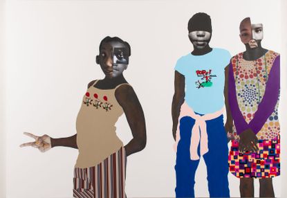 Deborah Roberts, The duty of disobedience, 2020 at The Contemporary Austin