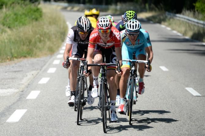 The three-man breakaway