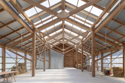 education barn at Waterloo City Farm