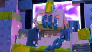 Minecraft Legends: Horde of the Bastion Unbreakable boss.