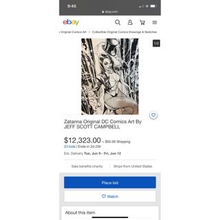 eBay bid