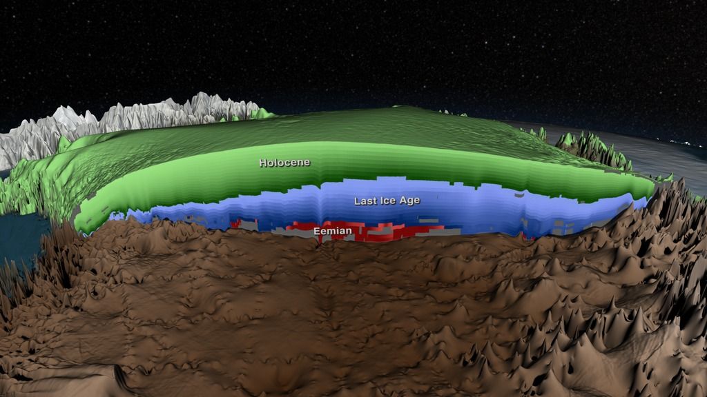 Greenland 3D map