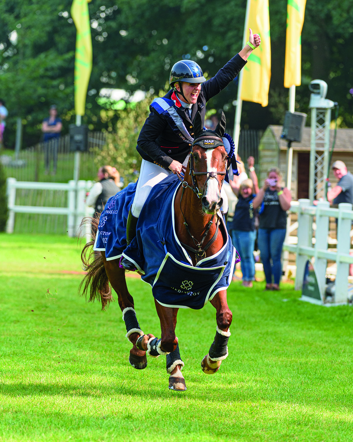 Gemma Tattersall and CHILLI KNIGHT - Chedington Bicton Park 5* Horse Trials 2021.