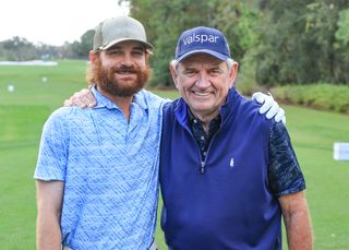 Greg and Nick Price at the 2023 PNC Championship