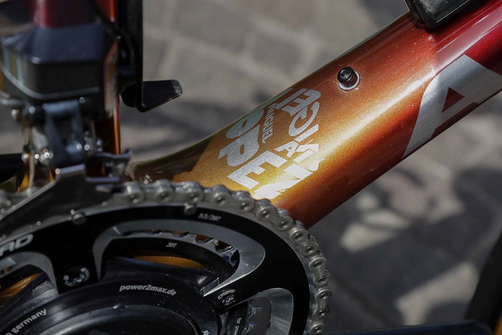 More custom graphics for Miguel Angel Lopez's Argon 18 Gallium Pro