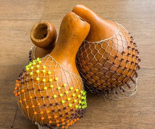 shekeres made from gourds