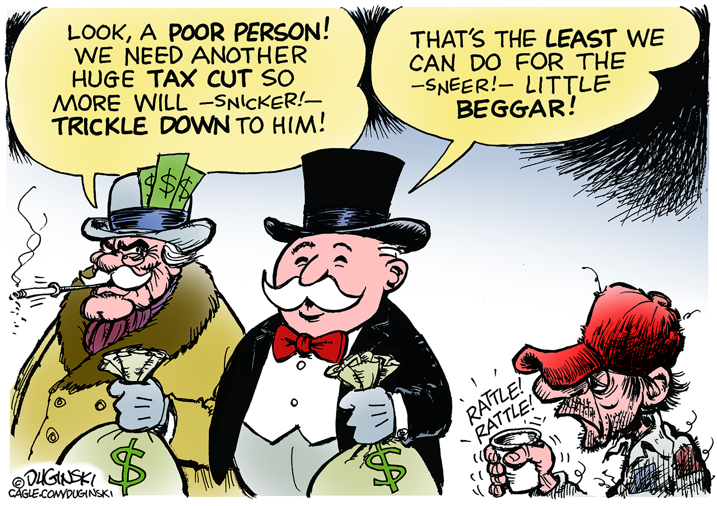 Political cartoon