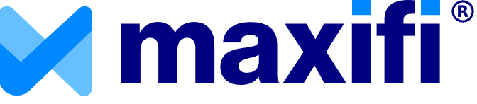 The logo for Maxifi.