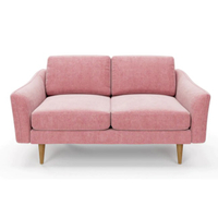 The Rebel 2 Seater Sofa – Blush Coral| was £1,149now £1,034 at Snug