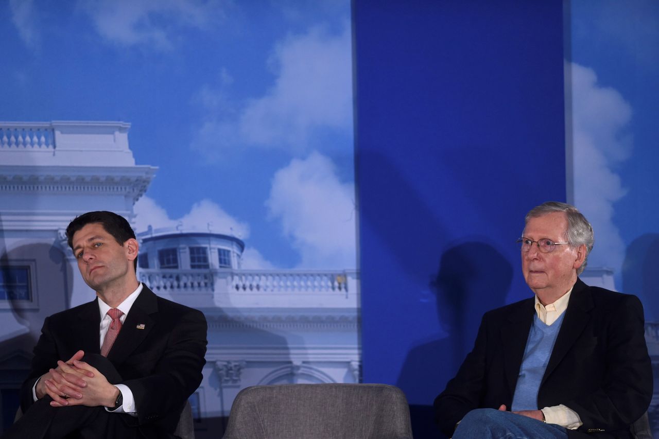 House Speaker Paul Ryan and Sen. Mitch McConnell. 