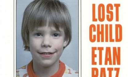 This 1979 photo provided by the New York City Police Department shows a missing child poster for Etan Patz. 