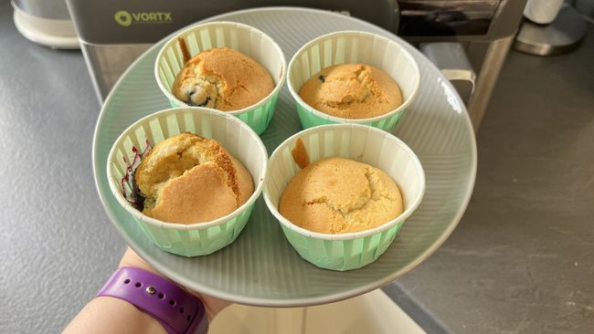 These air fryer muffins went down a treat at my child's birthday party